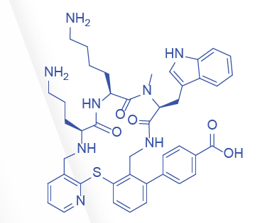 The chemical structure of the Zosurabalpin